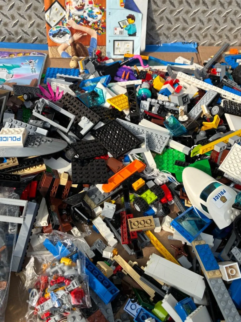 LEGO Bulk Lot Bundle 11lb Of Mixed Building Bricks Pieces Parts